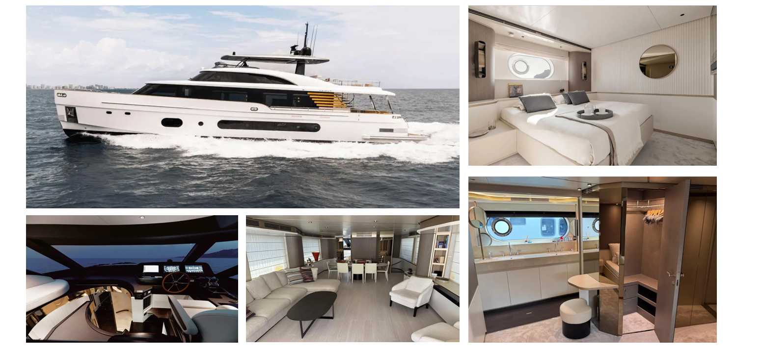 25-meter yacht renovation